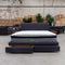 The Riley Queen Fabric Storage Bed - Mid Grey available to purchase from Warehouse Furniture Clearance at our next sale event.