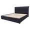 The Riley Queen Fabric Storage Bed - Mid Grey available to purchase from Warehouse Furniture Clearance at our next sale event.